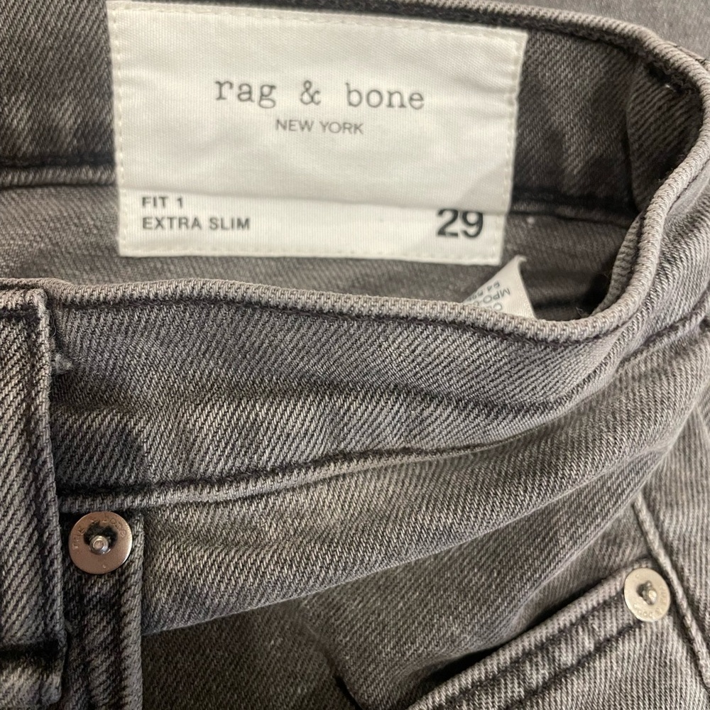 Rag & Bone Fit 1 Extra Slim Jeans - Picture 3 of 5